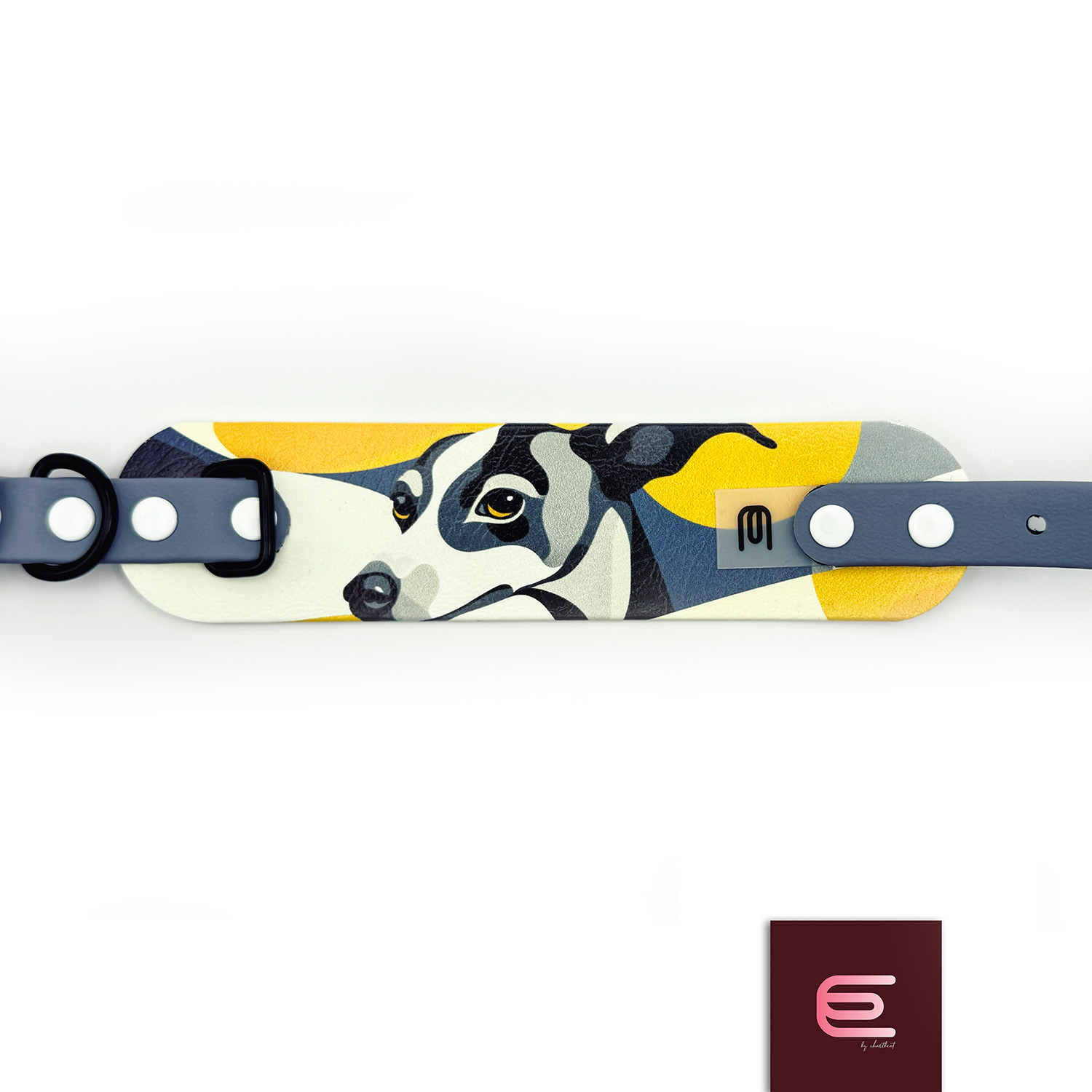 Obroża dla charcika włoskiego EYESH 292 BioThane® - EYESH -for dog walks- zdjęcie 1