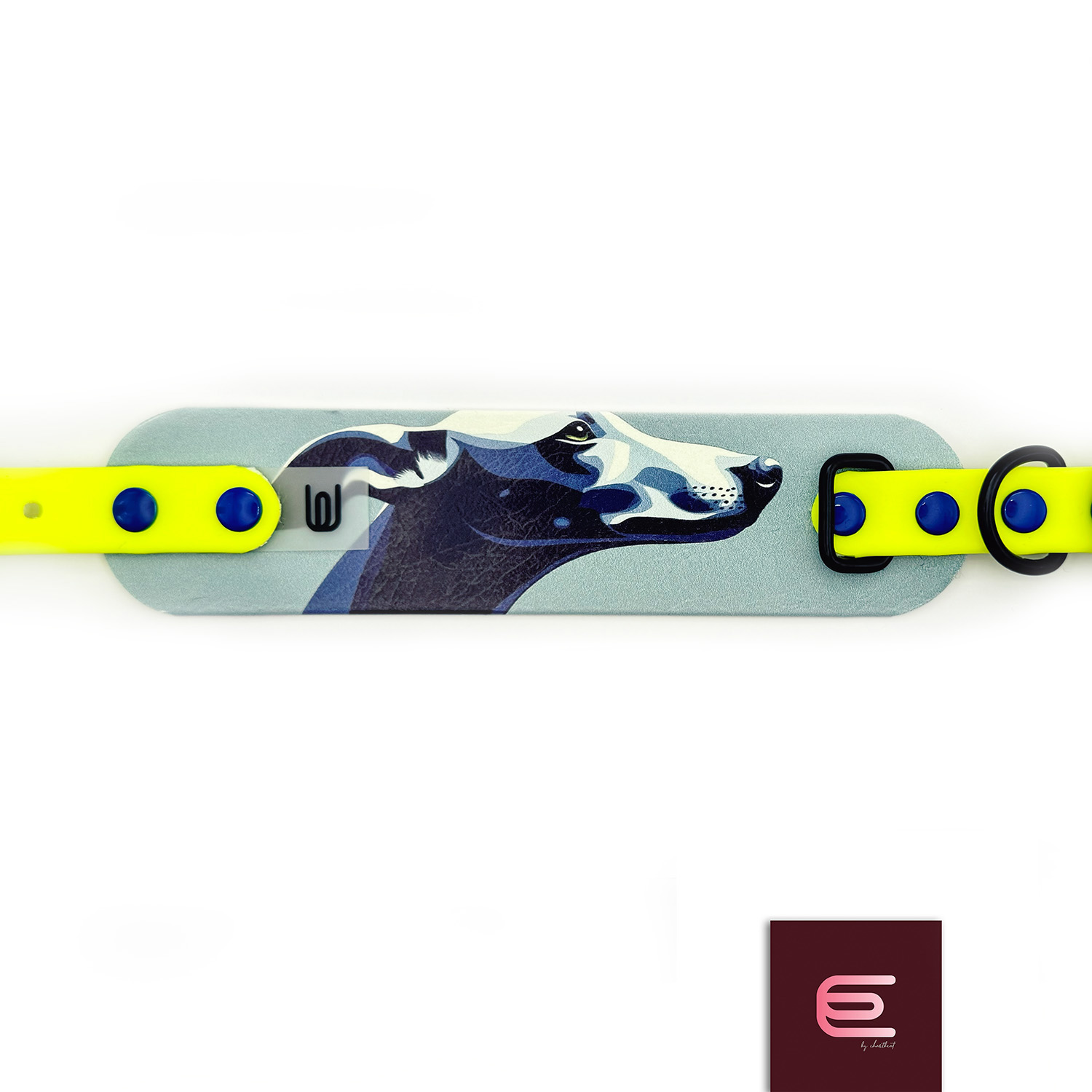 Obroża dla charcika włoskiego EYESH 306 BioThane® - EYESH -for dog walks- zdjęcie 1