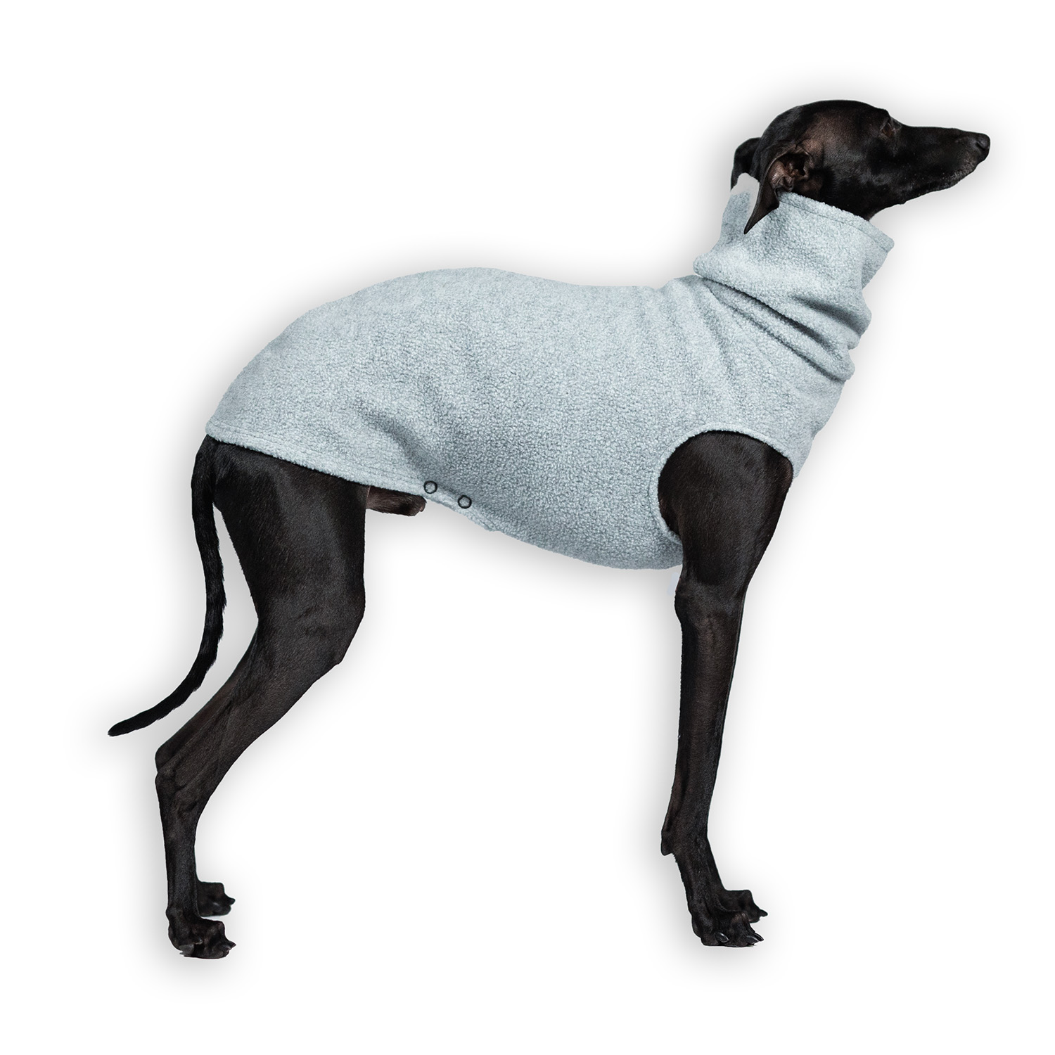 Polarowa bluza dla charcika MELANGE FLEECE - Wear.Chartbeat zdjęcie 1