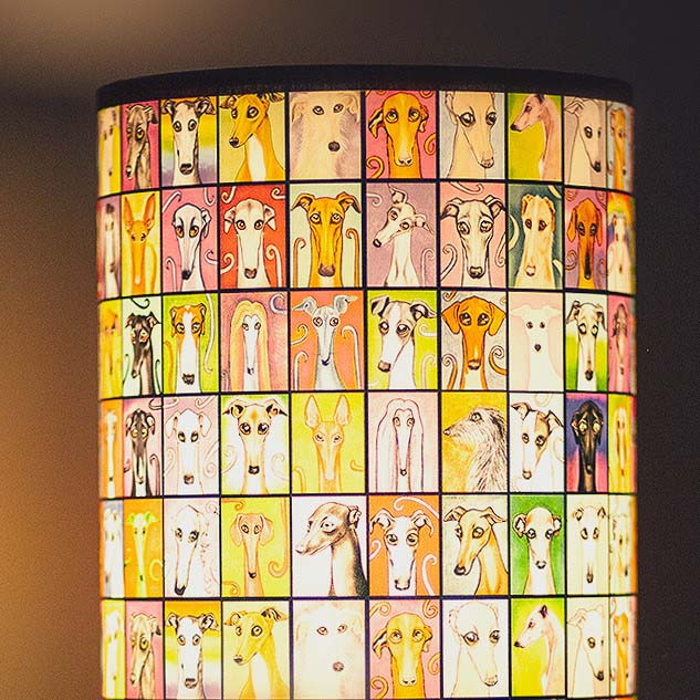 Lampka biurkowa w charty MIJA - Wear.Chartbeat zdjęcie 4