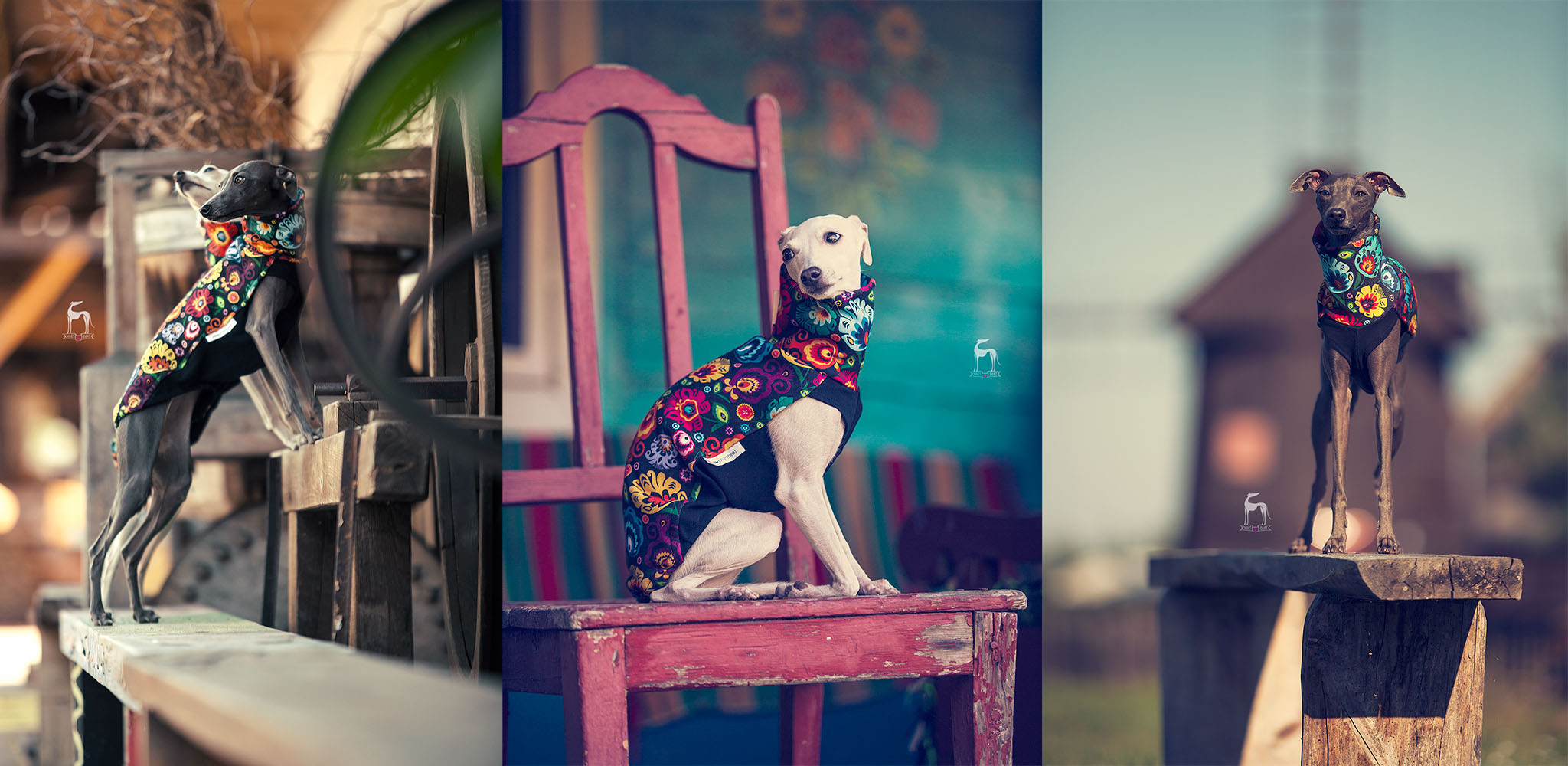 ubranko dla charcika łowicki wzór