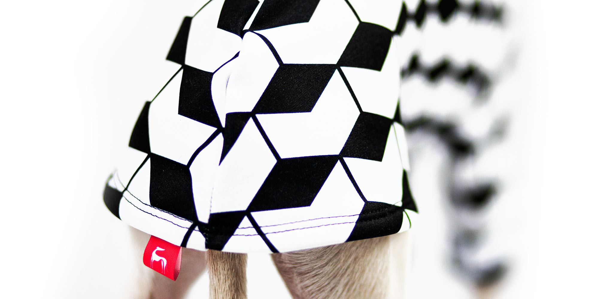 maseczka bawełniana w charty