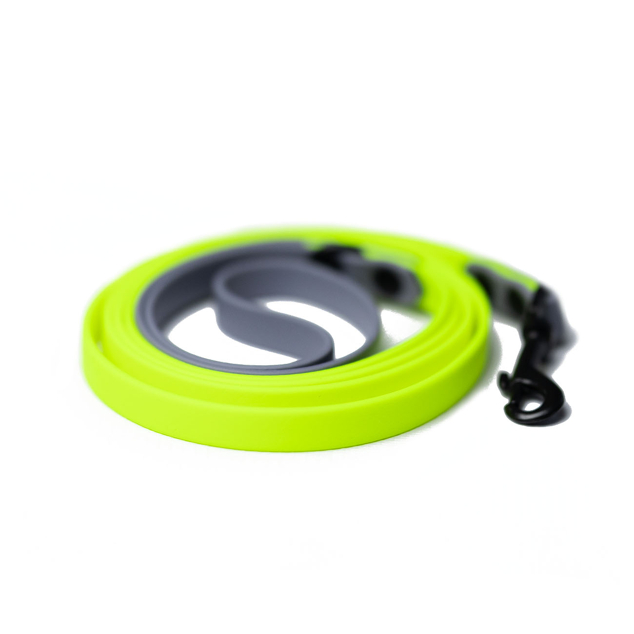 Smycz dla charcika włoskiego Neon Grey BioThane® - ACC zdjęcie 1