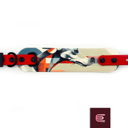 Obroża dla charcika włoskiego EYESH 298 BioThane®