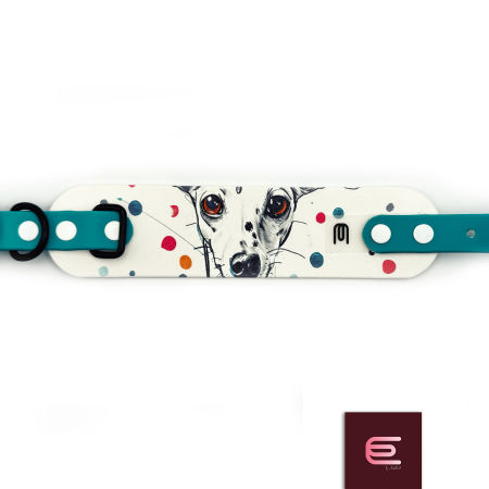 Obroża dla charcika włoskiego EYESH 301 BioThane®