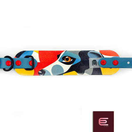 Obroża dla charcika włoskiego EYESH 303 BioThane®