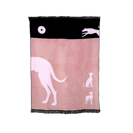 Bawełniany koc IGGY - PINK LUKIER HOGAI