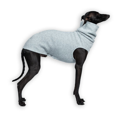 Polarowa bluza dla charcika MELANGE FLEECE - Wear.Chartbeat zdjęcie 1