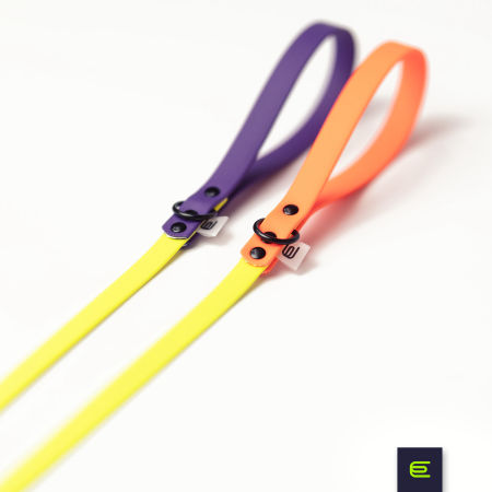 Smycz dla charcika włoskiego EYESH Neon Yellow