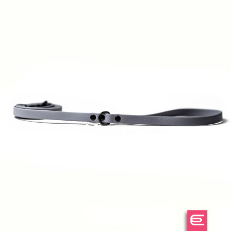 Smycz dla charcika włoskiego Grey BioThane®