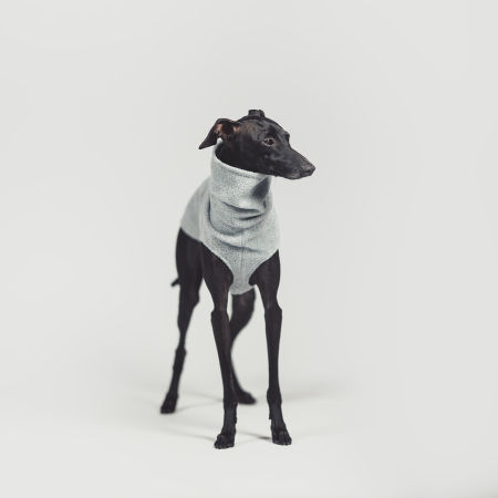 Polarowa bluza dla charcika MELANGE FLEECE - Wear.Chartbeat zdjęcie 2