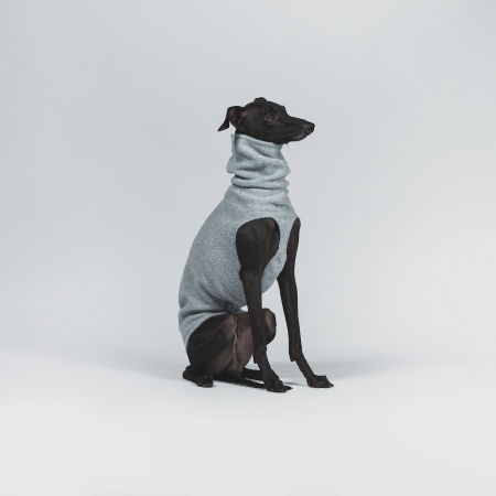 Polarowa bluza dla charcika MELANGE FLEECE - Wear.Chartbeat zdjęcie 4