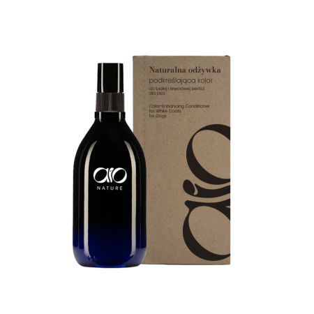 Odżywka podkreślająca kolor do białej i kremowej sierści - AIO Nature zdjęcie 1