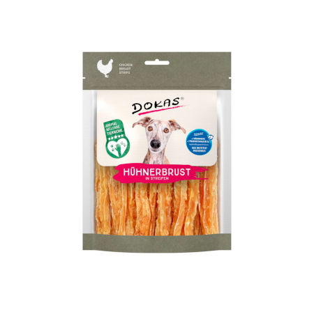 Paski z suszonej piersi kurczaka Dokas