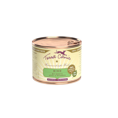 Terra Canis - wołowina z marchewką, jabłkiem i ryżem