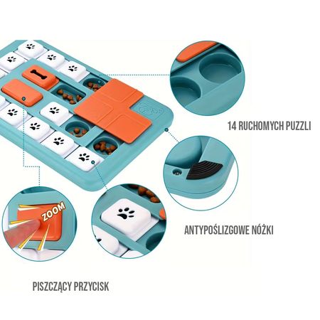 Zabawka logiczna dla charcika Snack Slider